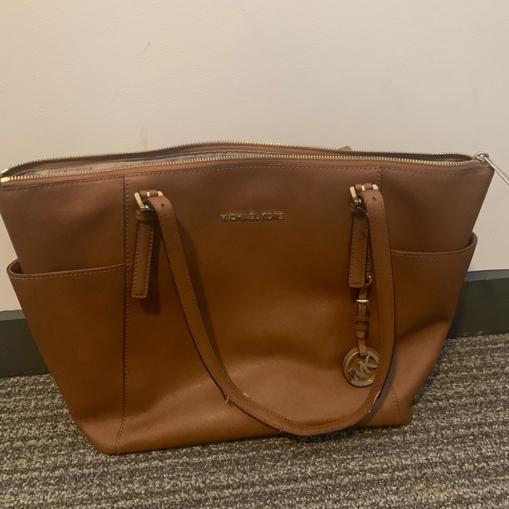 Michael Kors leather tote